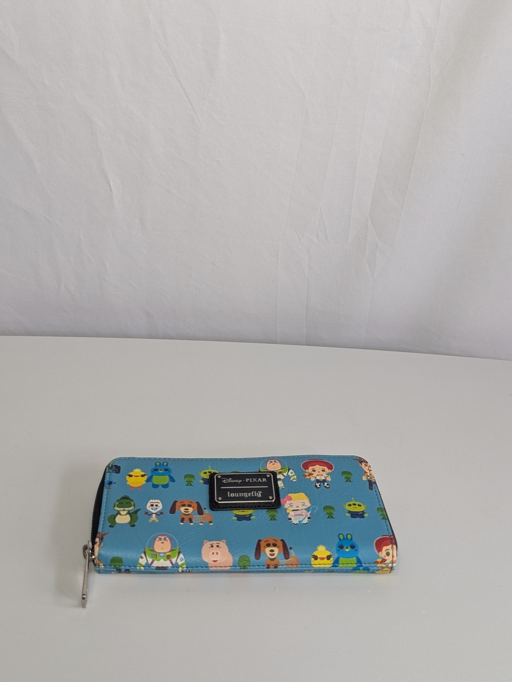 Loungefly Disney Pixar Toy Story 4 Wallet Zip Around Chibi Character Print